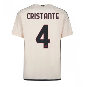 AS Roma Bryan Cristante #4 Gostujuci Dres 2023-24 Kratak Rukavima